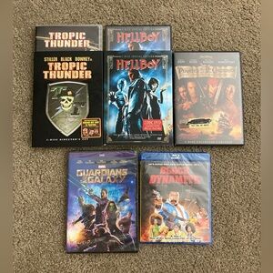 DVD Collections: Hellboy, Pirates of the Caribbean, Guardians Of The Galaxy, etc